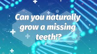 Yes It is possible to regrow a missing teeth naturally Docyard Dentistry dentistry dentalcare [upl. by Firestone]