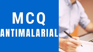 antimalarial drugs mcqs antimalarial drugs medicinal chemistry pharmaceutical chemistry 2 mcq [upl. by Ambert]