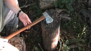 Bushcraft Axes Wetterlings and Plumb [upl. by Auqenahc]