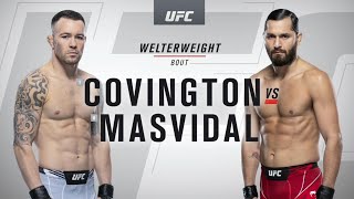 UFC 272 Colby Covington vs Jorge Masvidal Highlights [upl. by Ronoel118]