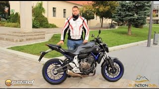 Yamaha MT07 ABS teszt  Onroadhu [upl. by Rehposirhc]