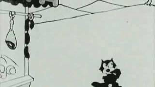 Felix the Cat in Felix Gets the Can 1925 [upl. by Bret]