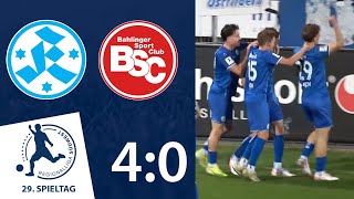 Doppelter Kalajdzic zum Sieg  SV Stuttgarter Kickers  Bahlinger SC  29 Spieltag RLSW [upl. by Nylyoj]