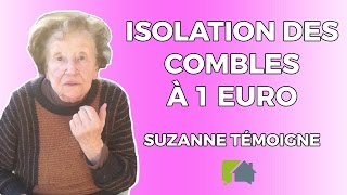 🏡 Témoignage  isolation des combles à 1 euro [upl. by Wyon]