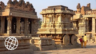 The Ruins of Hampi Karnataka India Amazing Places 4K [upl. by Catha]