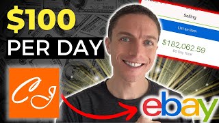 How to Make 100day dropshipping from CJ Dropshipping to eBay 2024  Full Tutorial [upl. by Linnet836]