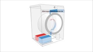 Wärmepumpentrockner  Funktion  einfach Erklärt [upl. by Hearsh]