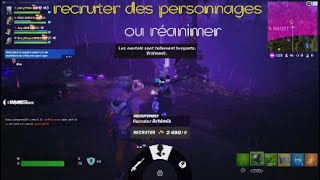 Recruter des personnages ou réanimer des équipes sur Fortnite [upl. by Say129]