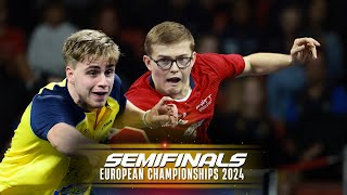 FULL MATCH  Truls Moregard vs Alexis Lebrun  2024 European Championships Semifinals [upl. by Tuddor]