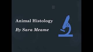 Introduction to Animal Histology [upl. by Borras]