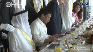 Lunch Hosted by His Royal Highness Sheikh Ali Bin Khalifa Al Khalifa 4132017 [upl. by Ophelia]