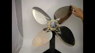 FeatherStream 4 blade propeller in motion [upl. by Deaner]