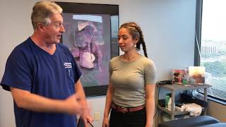 San Jose CA Lady Gets Her First Chiropractic Adjustment Using The Johnson BioPhysics® Technique [upl. by Bartko391]