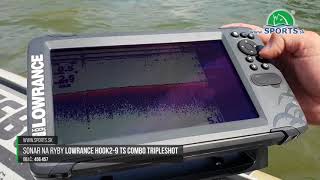 Sonar na ryby Lowrance HOOK2 9 TS Combo TripleShot obj č 456 457 [upl. by Aidnyl318]