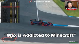 Max Verstappens Team Reveal His Minecraft Addiction [upl. by Edlitam173]