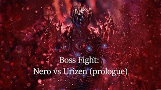 Nero vs Urizen Beating Urizen in prologue [upl. by Lyrac]