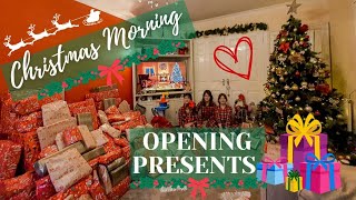 CHRISTMAS MORNING OPENING PRESENTS  MERRY CHRISTMAS  CHRISTMAS DAY 2022 [upl. by Isadore]