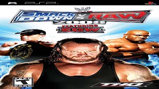 WWE SmackDown vs Raw 2008 Gameplay PSP [upl. by Otilia]