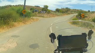 CRF300 Rally up very steep Hill [upl. by Hanako]