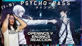 🔥Músico REACCIONA a opening y endings de Psycho Pass🔥 [upl. by Nehgam]