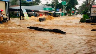 Dozens of buildings are collapsed and roads turned into rivers after the flood in Sicily Italy [upl. by Dirrej]