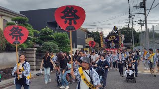 令和六年松原市更池地車曳行 [upl. by Stine897]