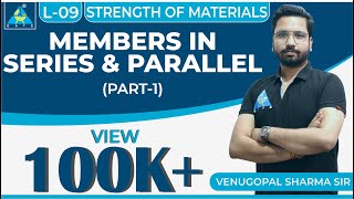 Strength of Materials  Module 1  Members in Series amp Parallel  Part 1 Lecture 9 [upl. by Akcir]