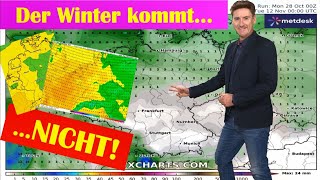 Heftiger Wintereinbruch am Wochenende Nix da  Totalpleite vom ECMWF Dauerhoch bis Mitte November [upl. by Htrag]