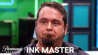 The Tattoo God is Bombarded w Multiple Canvases from His Past  Ink Master Redemption Season 4 [upl. by Ativad]