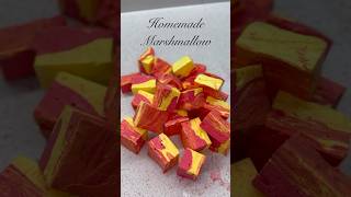 Domowe Pianki 🫧 marshmallow candy słodycze red yellow [upl. by Yeliak758]