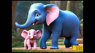 Daikho Bcho Hathi Aya  aha tmater brey mazey daar  Song for Kids  Action Poem  kids Urdu [upl. by Poul]