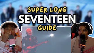 Discovering SEVENTEEN ❤️ We React To The Super Long SEVENTEEN Guide [upl. by Kcirdez]