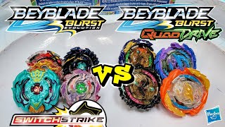 Beyblade Burst SwitchStrike vs QuadDrive Beyblades  Hasbro Elimination Tournament [upl. by Eaver87]