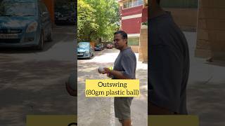 Heavy Plastic Ball Outswing [upl. by Celestina]