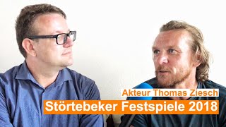 Störtebeker Festspiele 2018  Interview mit Thomas Ziesch Hauke Poet Svarte Skaaning amp Stunts [upl. by Mihcaoj]