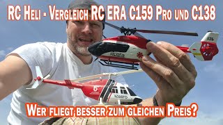 RC Helikoptervergleich von RC ERA C159 Pro EC 135 und C138 Jet Ranger  ist der Jet Ranger besser [upl. by Lamori]