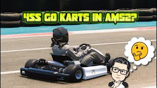 AMS2 GO KARTS BROCK V THE BOTS 120 ai MED AGGRO [upl. by Radek]