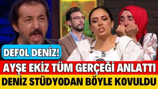 MASTERCHEF AYŞE EKİZ KAZANDI DENİZ KOVULDU MEHMET ŞEF SAYGISIZLIK YAPANI AFFETMEYİZ SON BÖLÜM [upl. by Darice857]