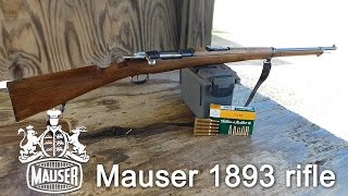 Spanish Mauser M1893 bolt action rifle in 7x57mm review [upl. by Nnaegroeg983]