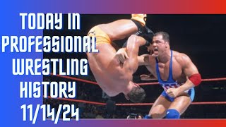 Today in Professional Wrestling History 111424 [upl. by Midan]