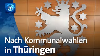 Kommunalwahl in Thüringen – kein AfDSieg im ersten Anlauf absehbar [upl. by Philip995]