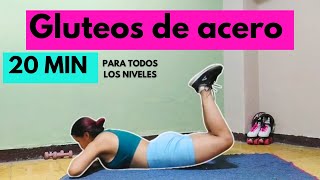 20 MIN  Piernas mas Gluteos  Ejercicios sin equipo [upl. by Leontyne]