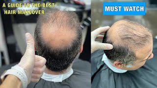 Hair Fibers Transformation  No Need Hair Transplant or Wig  JASON MAKKI Extra Hair Fibers [upl. by Olracnaig]