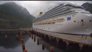 COSTA MAGICA in Geiranger und Hellesylt 12062017  en0316 [upl. by Fairman]