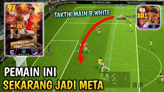 GACOR  RACIKAN B WHITE SHOWTIME ARSENAL REVIEW B WHITE eFootball 2024 Mobile [upl. by Ymmit910]