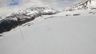 Piste Red Petit Combe Val Cenis Ski [upl. by Leora241]