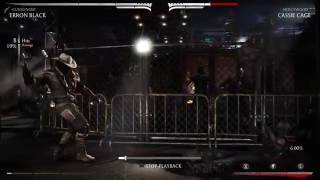 MKX  Erron Black Gunslinger Best MixUp Combos [upl. by Tutto89]