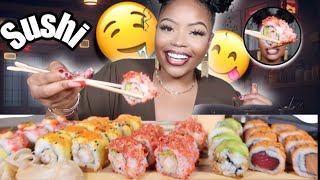 FINALLY FOUND THE BEST SUSHI SUSHI MUKBANG [upl. by Betteanne89]