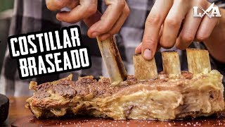 Gran Costillar Braseado  Receta de Locos X el Asado [upl. by Solenne]