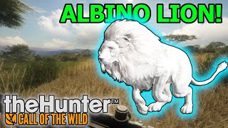 My FIRST Lion is an ALBINO  theHunter Call of the Wild  Vurhonga Savanna 7 [upl. by Mariya464]